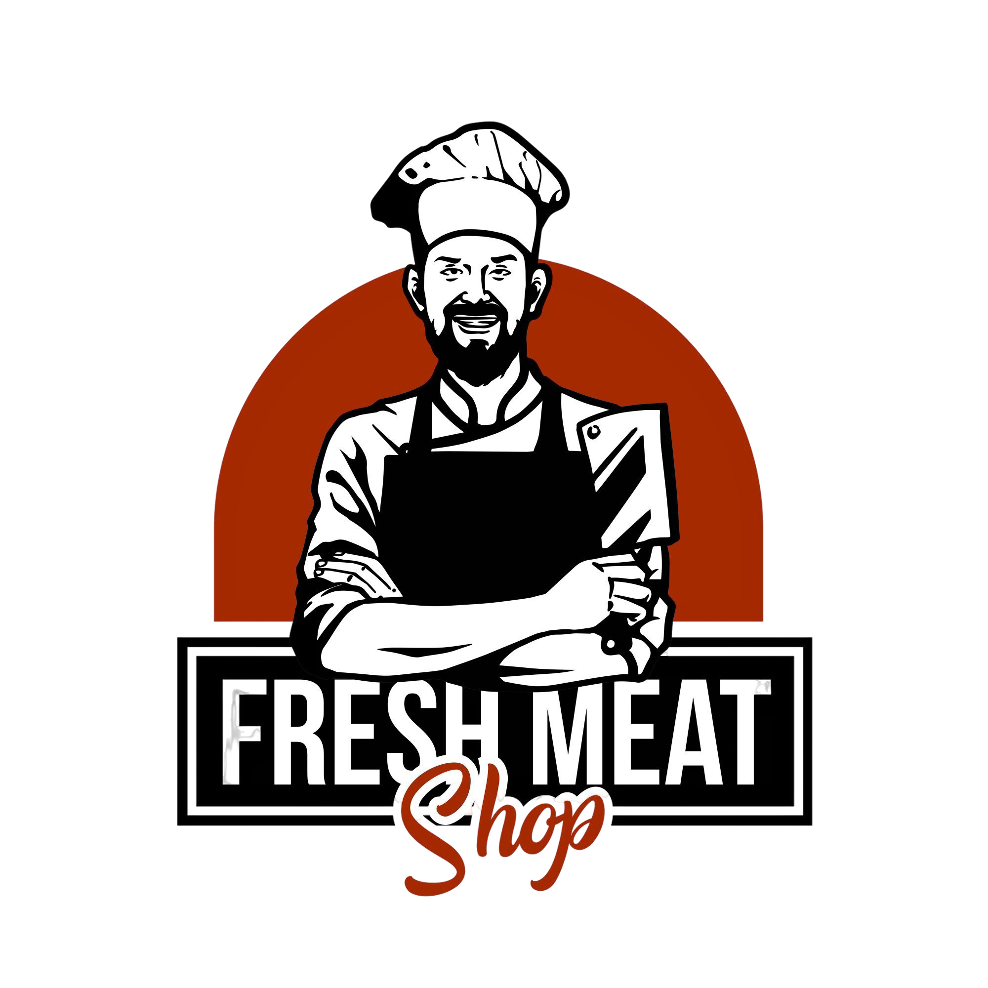 Butcher Meat Logo